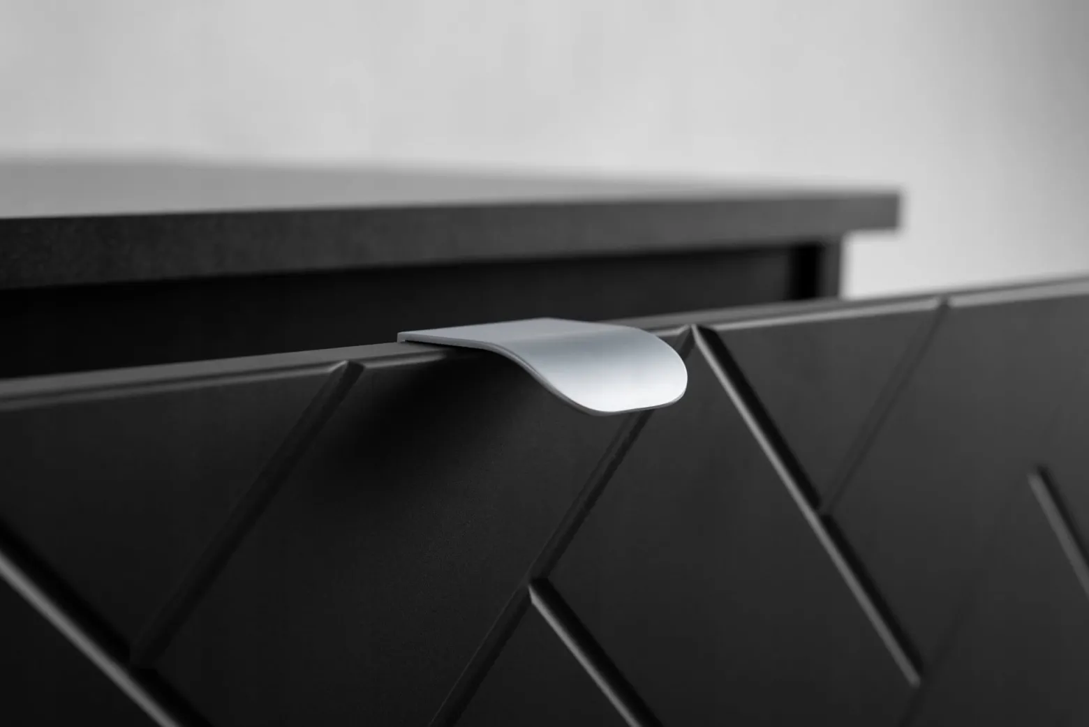 Szafka Łazienkowa 60 cm POD UMYWALKĘ MADIS CZARNA Black