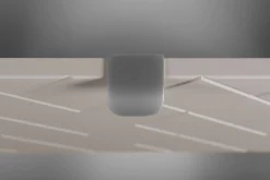 Szafka łazienkowa, Kaszmir, 60 x 57 x 46 cm, uchwyty srebrne