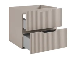 Szafka łazienkowa, kaszmir, 120 (2 x 60) x 58,6 x 46 cm