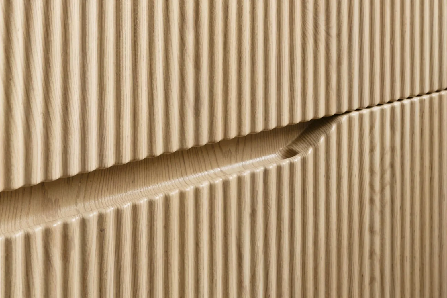 Szafka łazienkowa NORDIC CREMONA 60 cm dąb cremona ryflowana nowoczesna