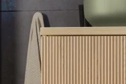 Szafka łazienkowa NORDIC CREMONA 60 cm dąb cremona ryflowana nowoczesna