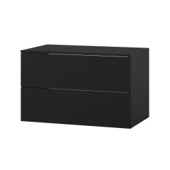 Szafka łazienkowa pod umywalkę Color 2S 80 Czarna