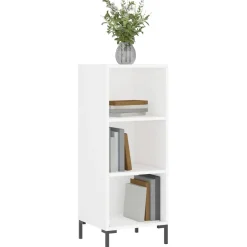 Szafka Biała 34.5x32.5x90 cm do Salonu Pokoju Sypialni
