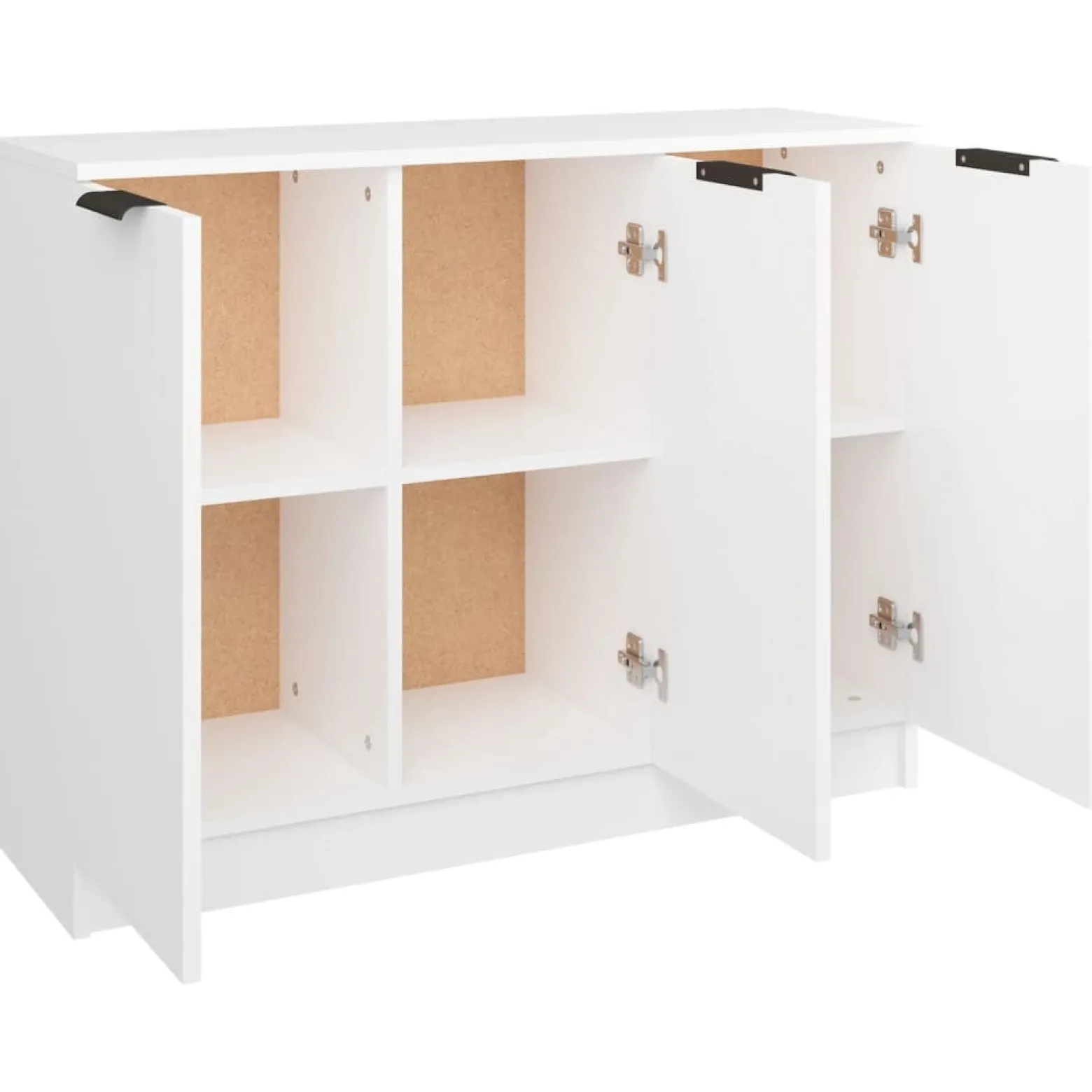 Szafka Biała z Drzwiami 90.5x30x70 cm do Salonu Pokoju Sypialni