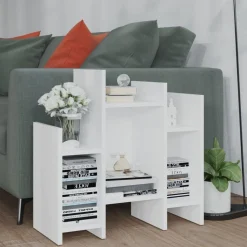 Szafka boczna Biały Materiał drewnopochodny vidaXL
