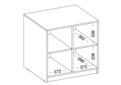 Szafka dolna TEKSAS 102 2F JS