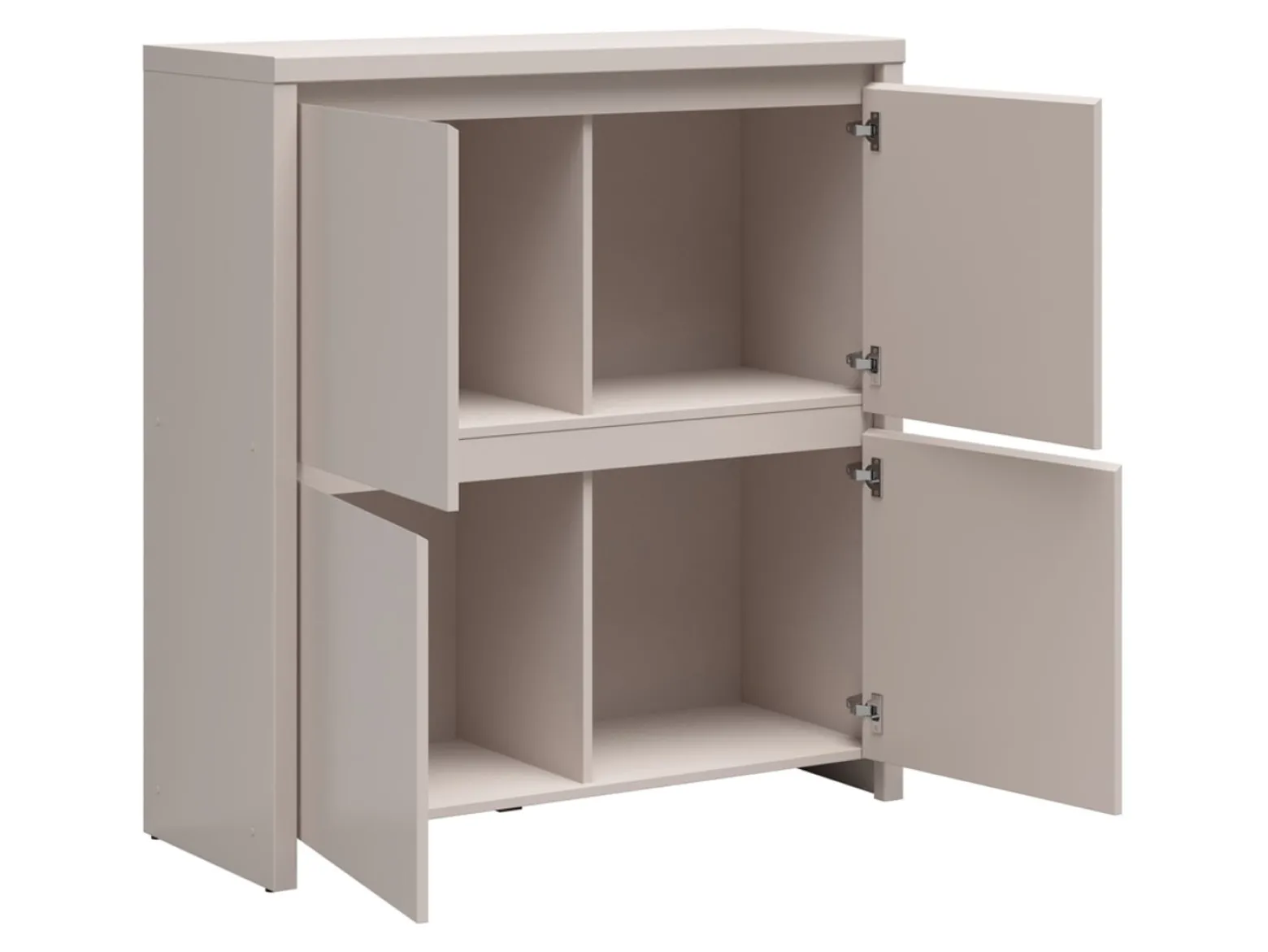 Szafka Kaspian 105 cm czterodrzwiowa kaszmir