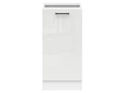 Szafka kuchenna dolna Junona Line 50 cm prawa kredowy połysk