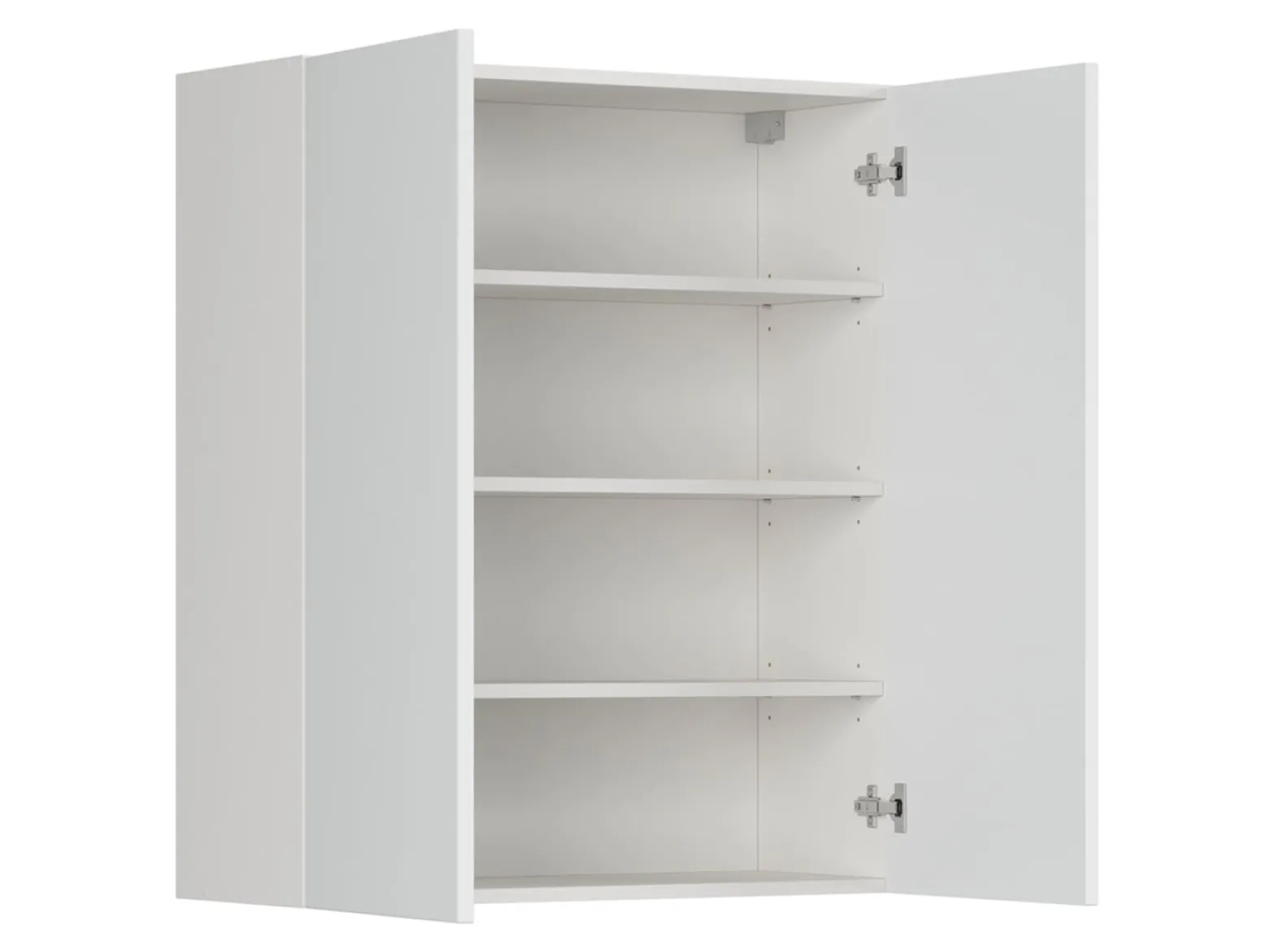 Szafka kuchenna górna Top Line 80 cm dwudrzwiowa biały połysk