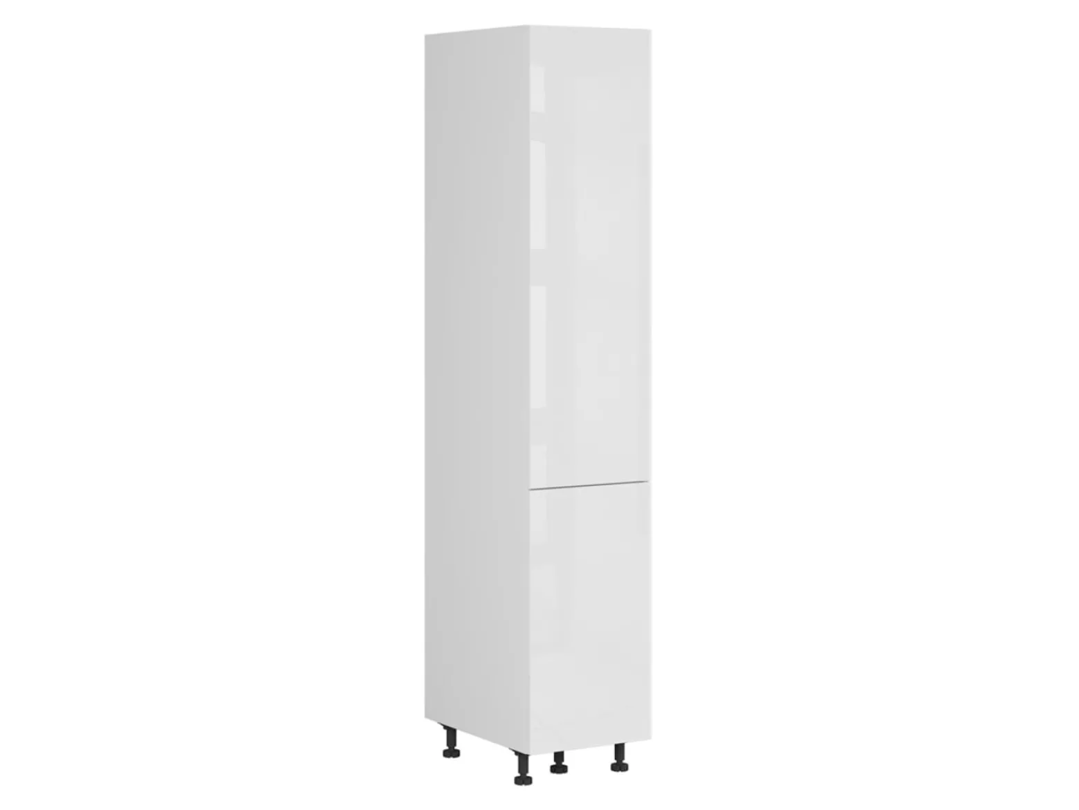 Szafka kuchenna wysoka Top Line 40 cm z koszem cargo biały połysk