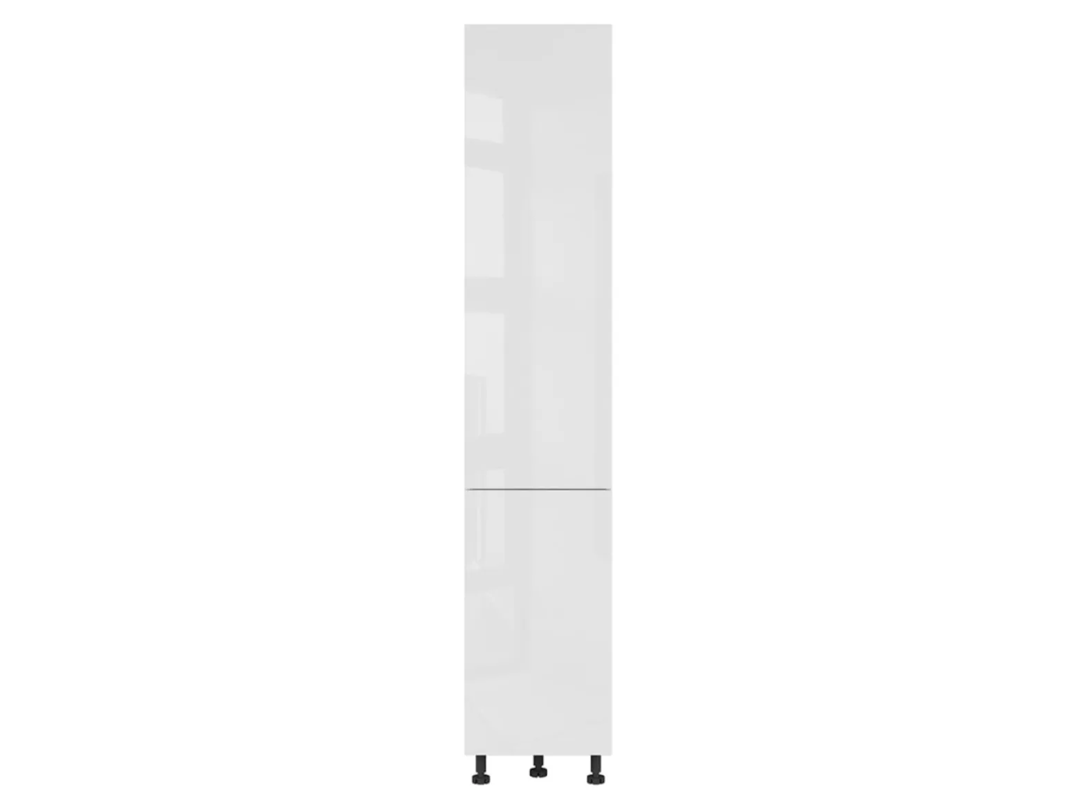 Szafka kuchenna wysoka Top Line 40 cm z koszem cargo biały połysk