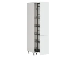 Szafka kuchenna wysoka Top Line 40 cm z koszem cargo biały połysk
