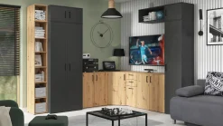 Szafka MultiDo 80 cm dwudrzwiowa dąb artisan
