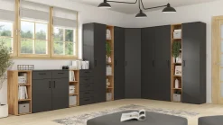 Szafka MultiDo 80 cm dwudrzwiowa dąb artisan
