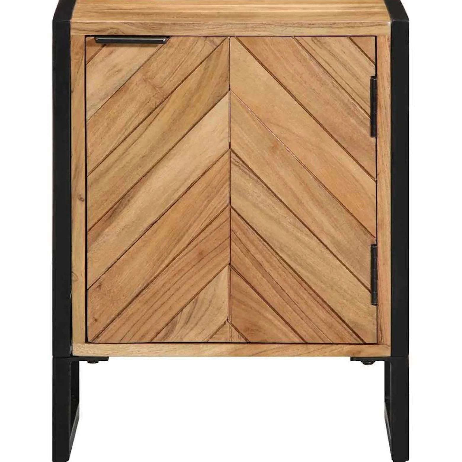 Szafka Nocna Drewniana Komoda Stolik Nocny Do Sypialni 40 x 30 x 50 cm