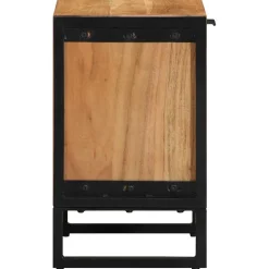 Szafka Nocna Drewniana Komoda Stolik Nocny Do Sypialni 40 x 30 x 50 cm