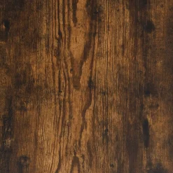 Szafka Nocna Stolik Brązowa z Regulowanymi Nóżkami Do Sypialni 44x45x58 cm