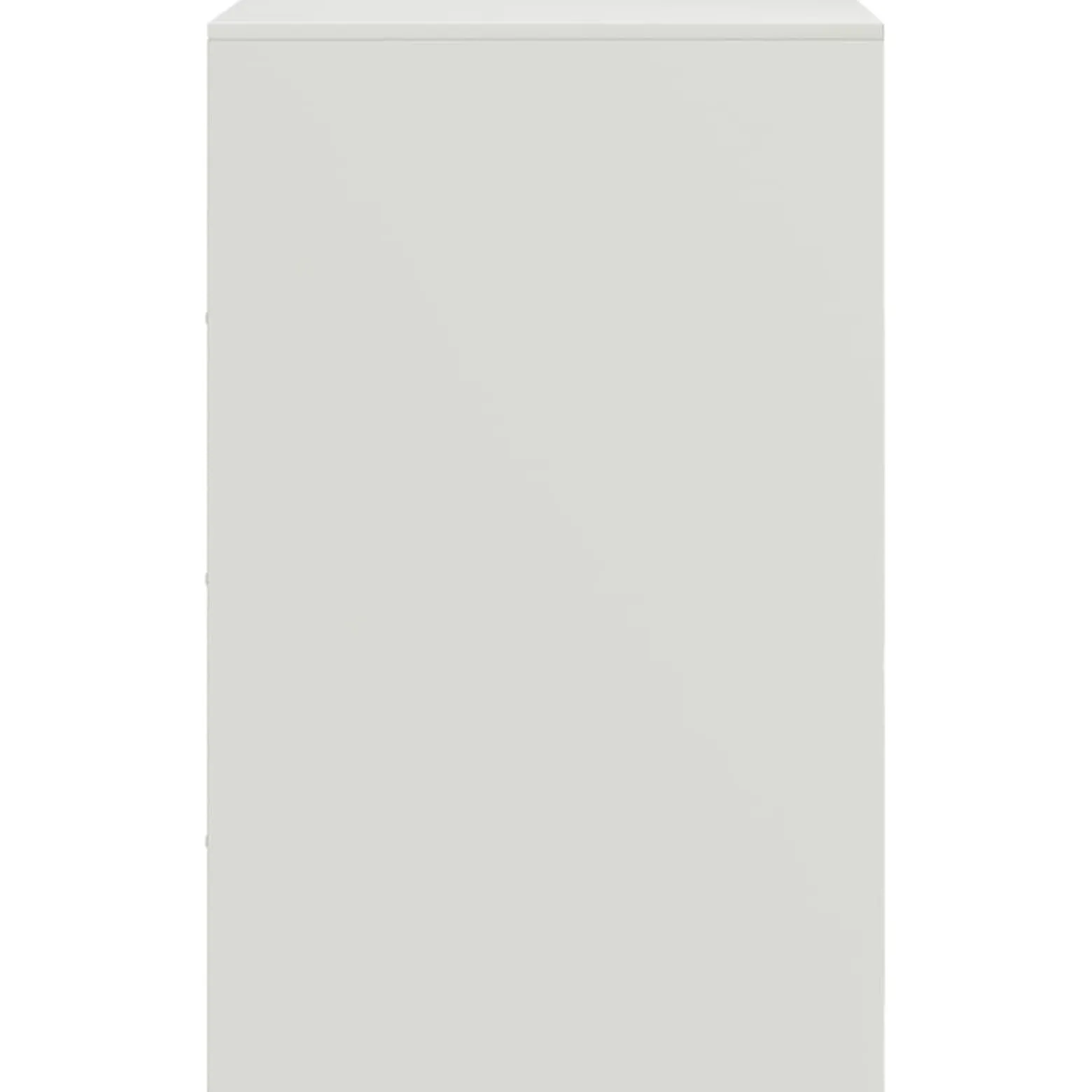 Szafka Nocna Stolik Komoda Biała z Drzwiami Do Sypialni 34,5x39x62 cm