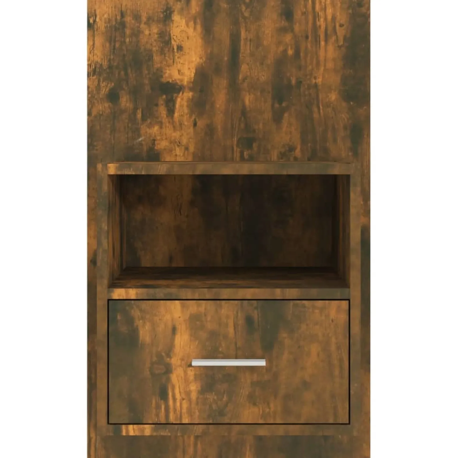 Szafka Nocna Stolik Komoda Brązowa Wisząca Do Sypialni 48,5x32,5x80 cm