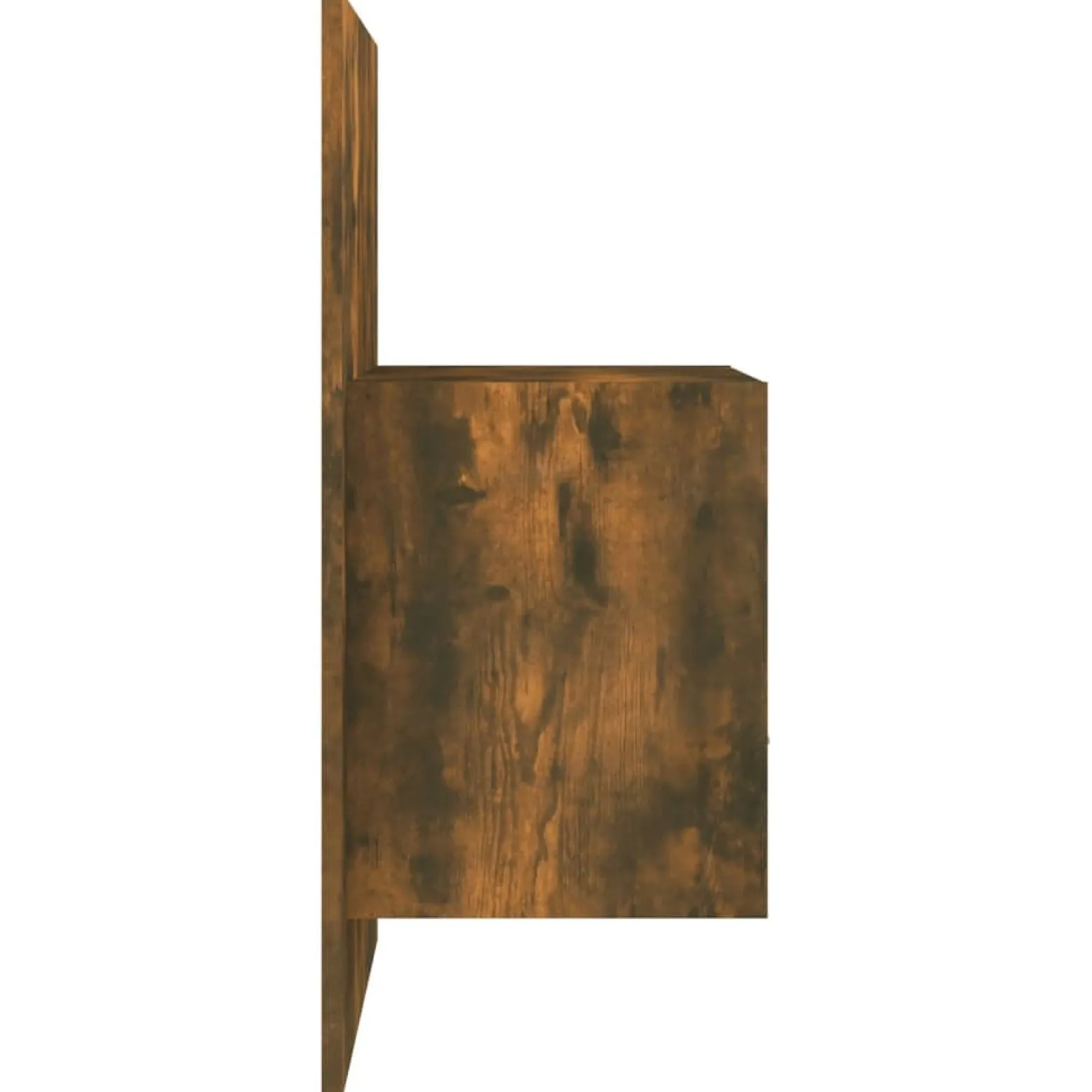 Szafka Nocna Stolik Komoda Brązowa Wisząca Do Sypialni 48,5x32,5x80 cm