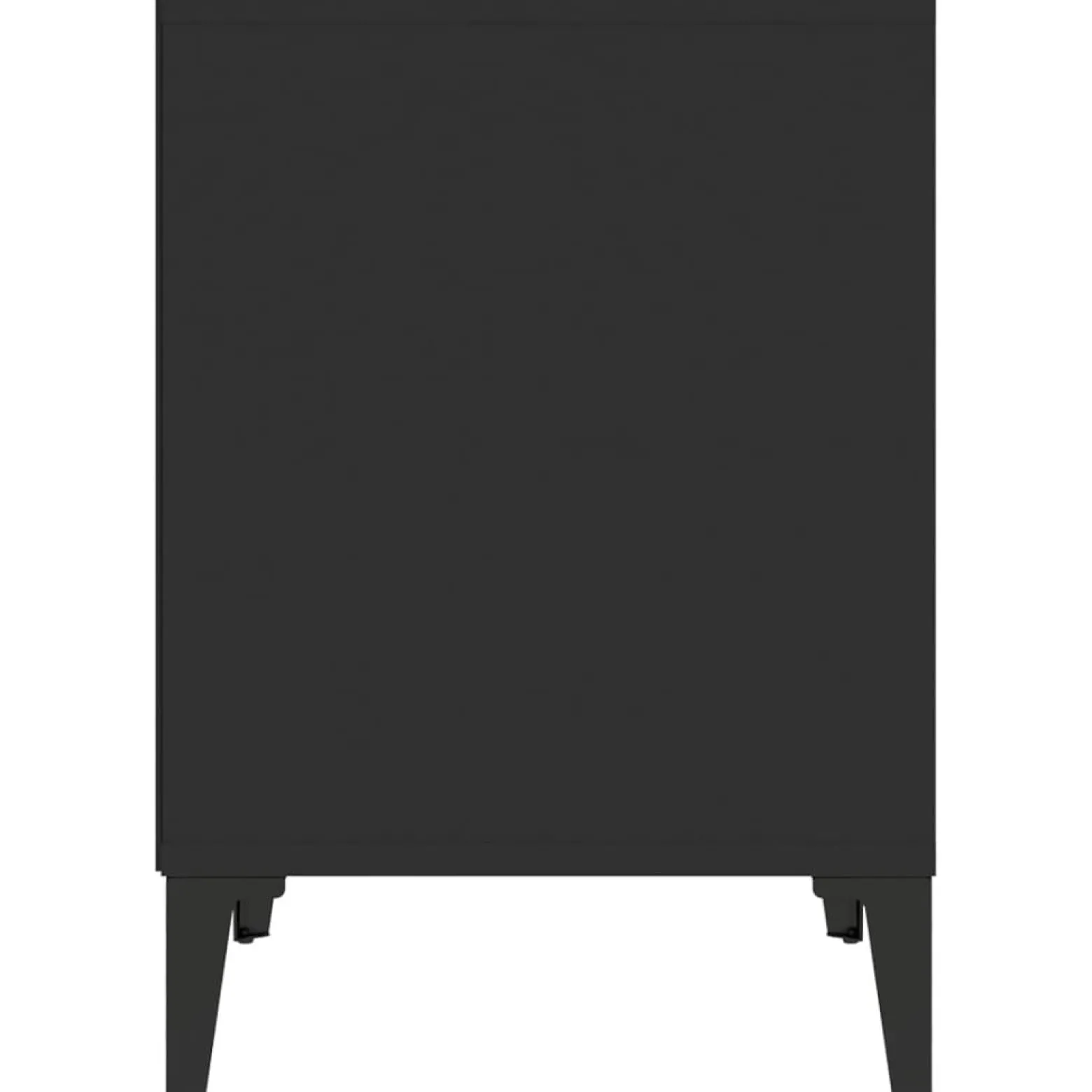 Szafka Nocna Stolik Komoda Czarna Do Sypialni Pokoju Salonu 40x35x50 cm