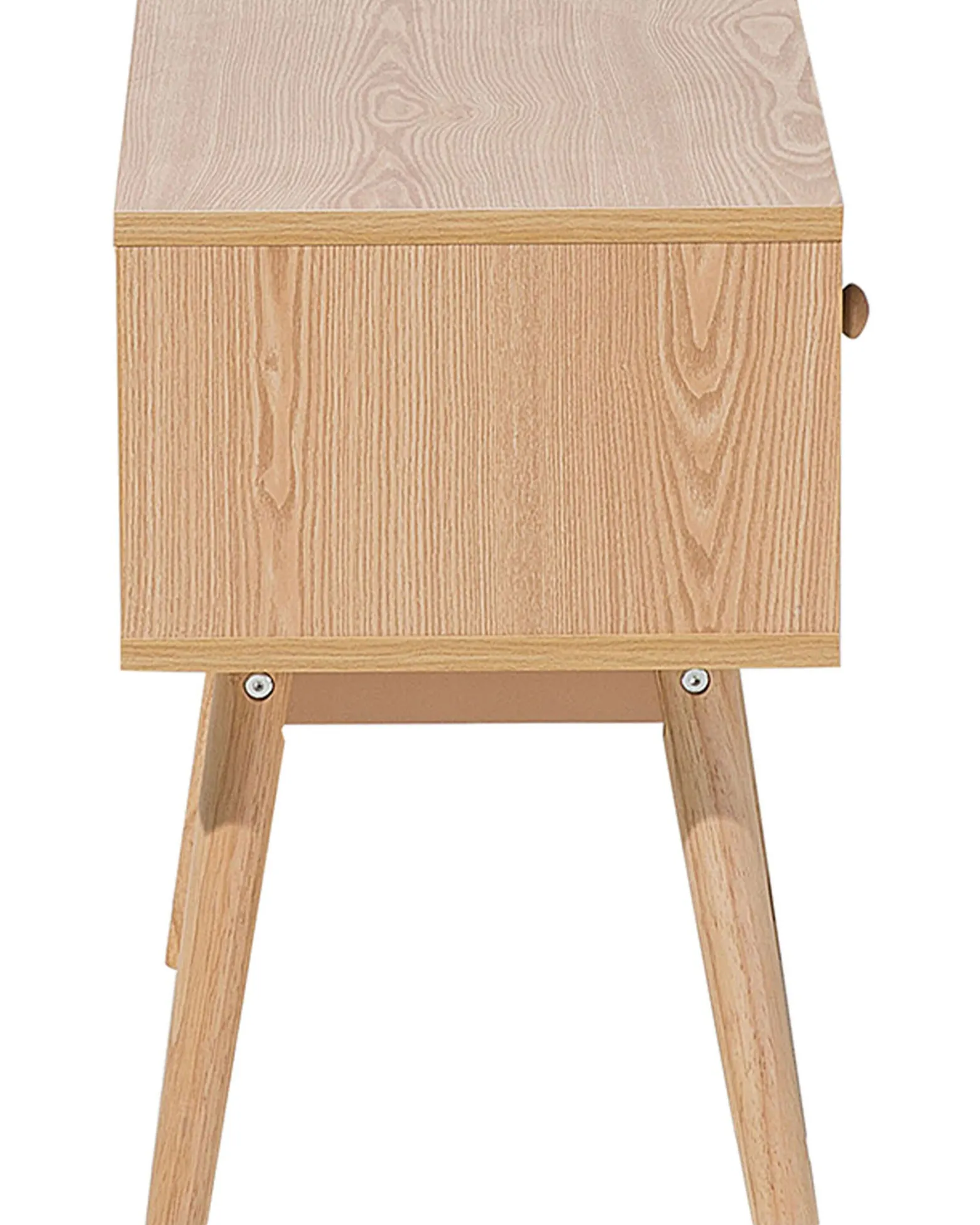 Szafka nocna stolik 40x45 szuflada brąz