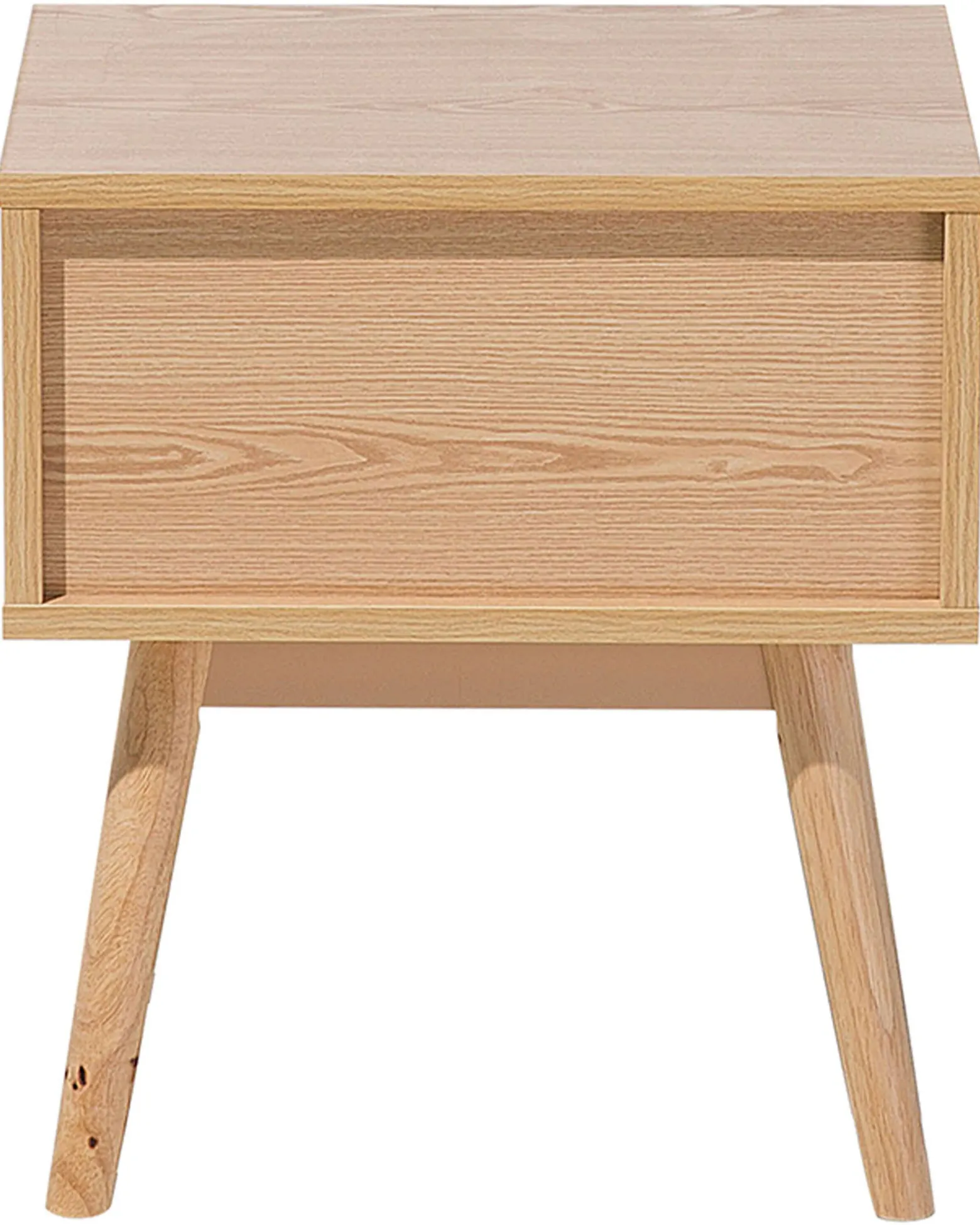Szafka nocna stolik 40x45 szuflada brąz