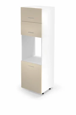 Szafka pod piekarnik 60 VENTO DP-60/214 beżowy połysk