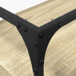 Szafka Pod Telewizor Półka Stolik RTV Brązowy 60x35x51 cm