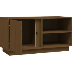 Szafka pod Telewizor Rtv Brąz Mat Drzwiczki Nowoczesny 80x35x40,5cm