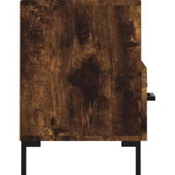 Szafka Pod Telewizor Stolik Półka Szafka RTV Brązowa 80x36x50 cm