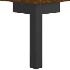 Szafka Pod Telewizor Stolik Półka Szafka RTV Brązowa 80x36x50 cm