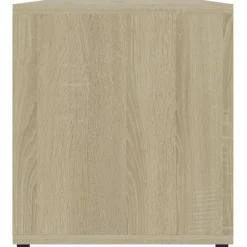 Szafka Pod Telewizor Stolik Półka Szafka RTV Brązowa 120x34x37 cm