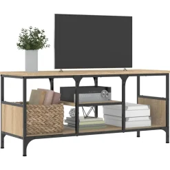 Szafka Pod Telewizor Szafka RTV Półka Stolik Telewizyjny 100x35x45 cm