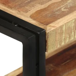 Szafka pod telewizor 90 x 30 x 40 cm lite drewno z odzysku