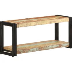 Szafka pod telewizor 90 x 30 x 40 cm lite drewno z odzysku
