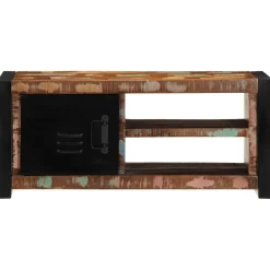 Szafka Pod TV Szafka Pod Telewizor RTV Drewniana Półka 80x30x35 cm
