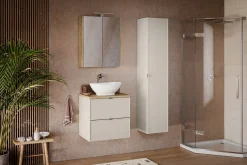 Szafka Pod Umywalkę 60 cm KASZMIR Wisząca 2 Szuflady BELLA