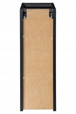 Szafka pod Umywalkę 80 cm z blatem RYFLE NOVA BLACK