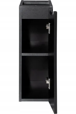 Szafka pod Umywalkę 80 cm z blatem RYFLE NOVA BLACK