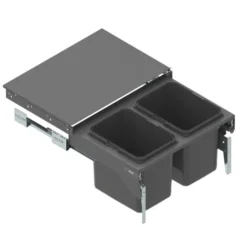 Szafka pod zlewozmywak Sole 60 cm z szufladą cichy domyk biały połysk