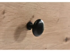 Szafka RTV 124 cm CALI C-7 lamele 1 szuflada 1 półka 1 drzwi dąb artisan