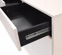 SZAFKA RTV 179 cm Pod TELEWIZOR 3S Nóżki METAL BEŻOWA OSAKA