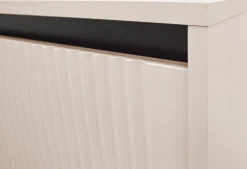 SZAFKA RTV 179 cm Pod TELEWIZOR 3S Nóżki METAL BEŻOWA OSAKA