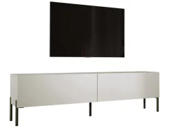 Szafka RTV : Kaszmir, nogi czarne, 170 x 34 x 32 cm