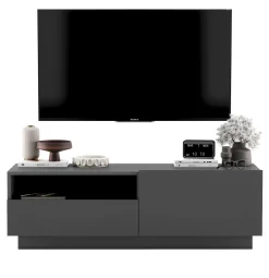 Szafka RTV komoda RTV Loft szuflada grafit MAT 120 cm