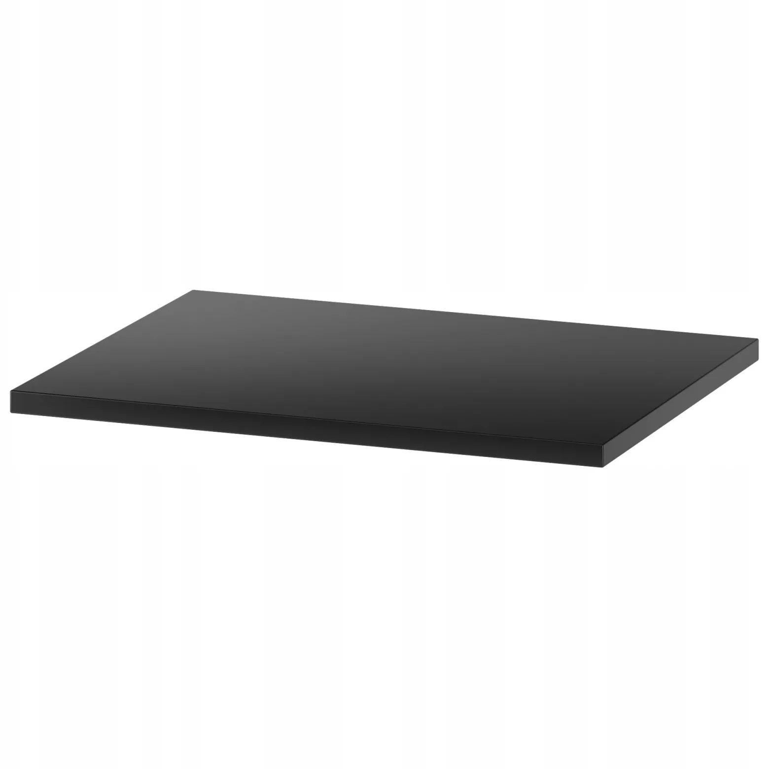 Szafka VESPER 60 cm czarna mat z blatem frezowana nowoczesna