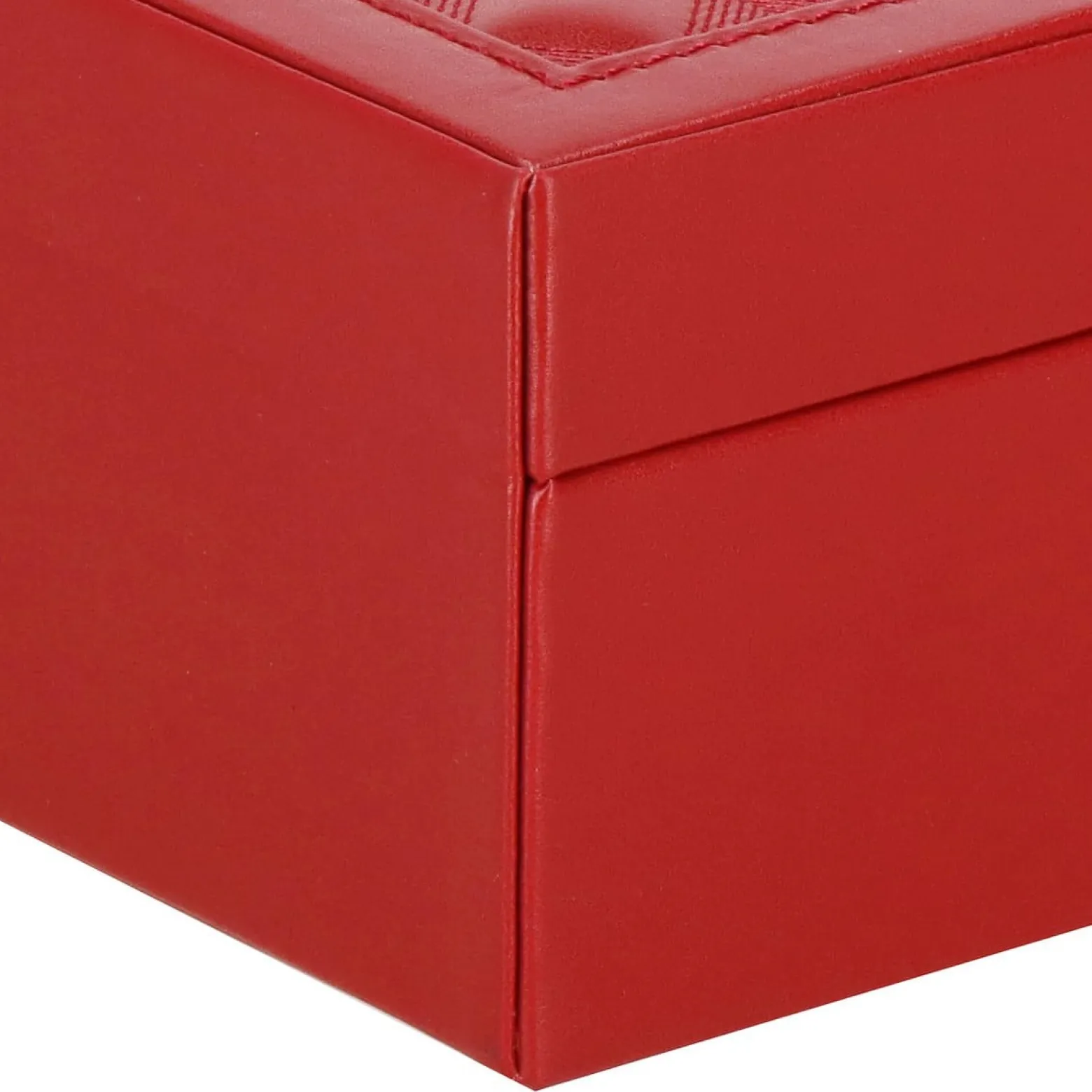 Szkatułka na biżuterię ekoskóra 25x25x8,5 cm organizer