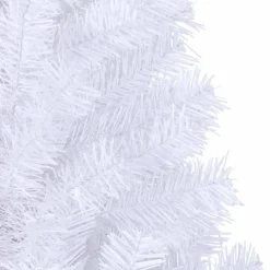 Sztuczna choinka Biały 240 x 120 cm vidaXL