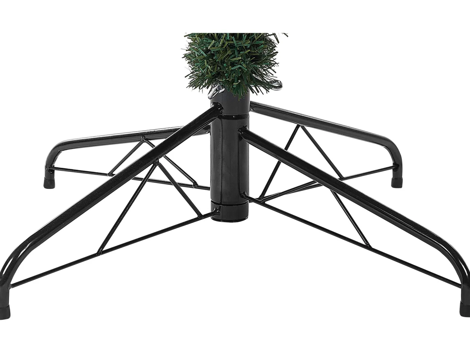 Sztuczna choinka 240 cm śnieg szyszki